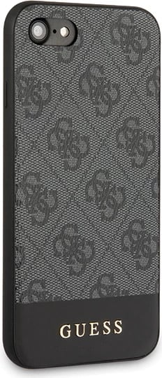 Mbështjellës Guess 4G Stripe për iPhone 7/8/SE 2020/SE 2022, Gri