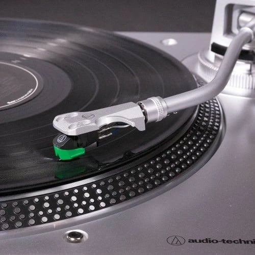 Gramafon Audio-Technica AT-LP120X, USB, argjend