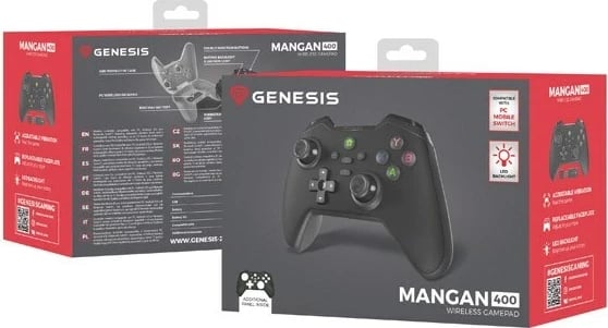 Gamepad NATEC Genesis Mangan 400 NJG-2100 wireless, i zi