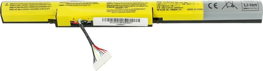Bateri laptop Mitsu BC/LE-Z510 për Lenovo IdeaPad Z510, 2200 mAh, 14.4V, 4 qeliza