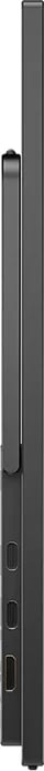 Monitor portativ Uperfect UGame J5 M173J15, 17.3", 4K UHD, 60Hz, IPS, me altoparlantë, i zi