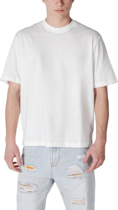 Maicë për meshkuj Armani Exchange, të bardhë