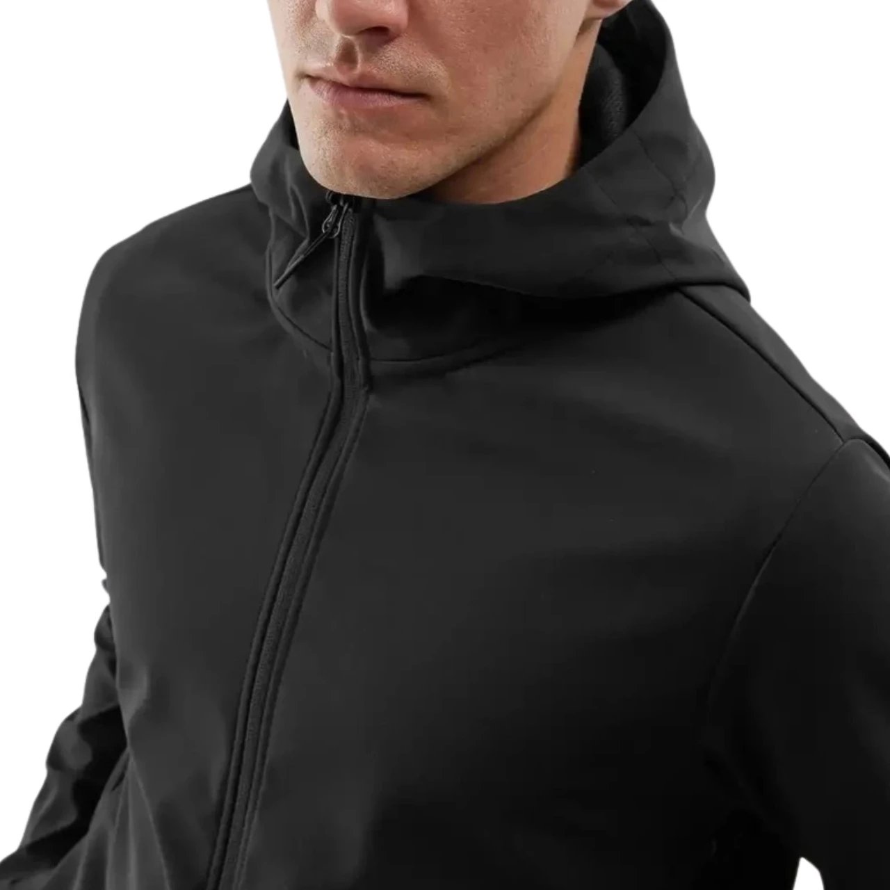 Jakne softshell për meshkuj 4F, e zezë