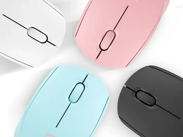 Maus NATEC STORK, Bluetooth + USB Type-A, 1600 DPI, Rozë