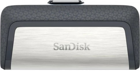 Pendrive SanDisk Ultra Dual Drive SDDDC2, 256GB, USB 3.1, Type-C, e zezë/metal