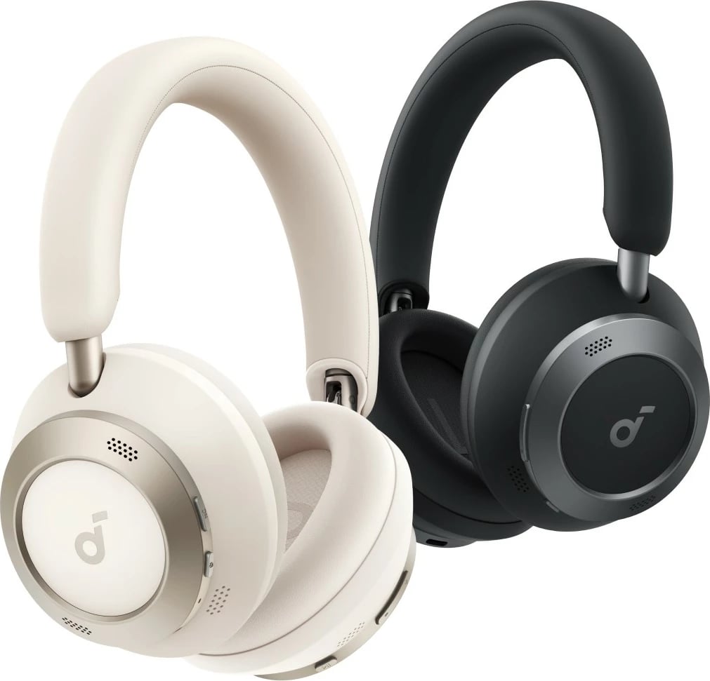 Kufje over-ear Anker Soundcore Space One PRO, Bluetooth, Mikrofon, Bardhë