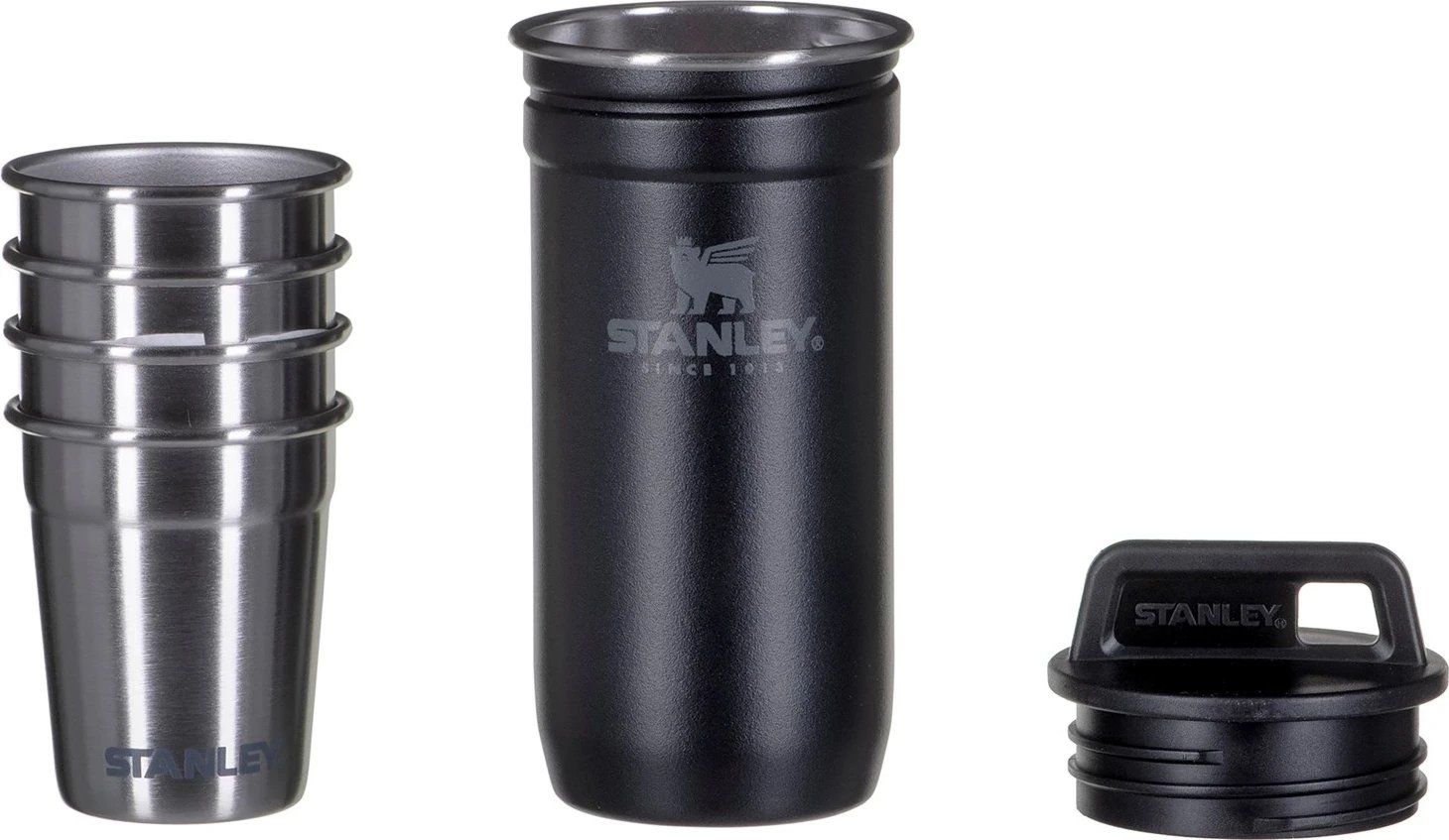 Gotë metalike Stanley Adventure Matte Black 4 X 60 ml Gotë metalike Stanley Adventure Matte Black 4 X 60 ml