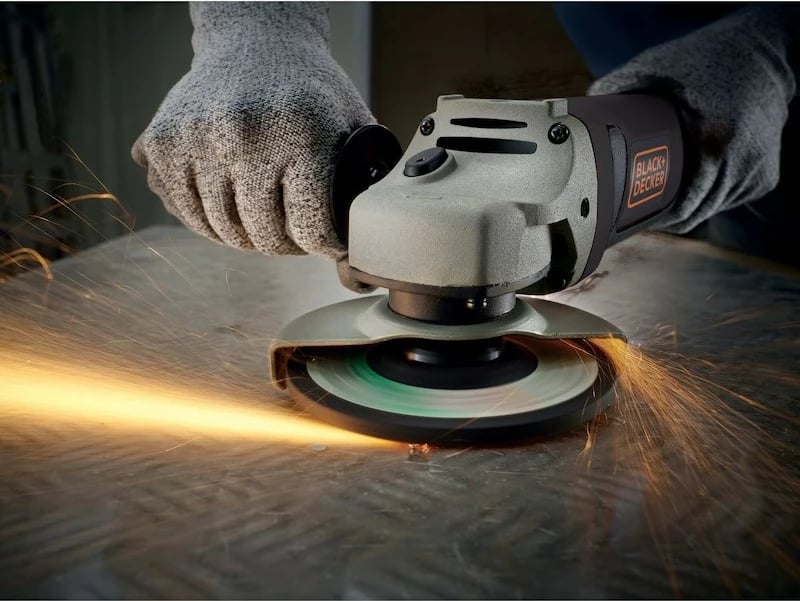 Makinë prerëse dhe bluarëse BLACK+DECKER KG1202K, 1200 W, 12.5 cm, Portokalli