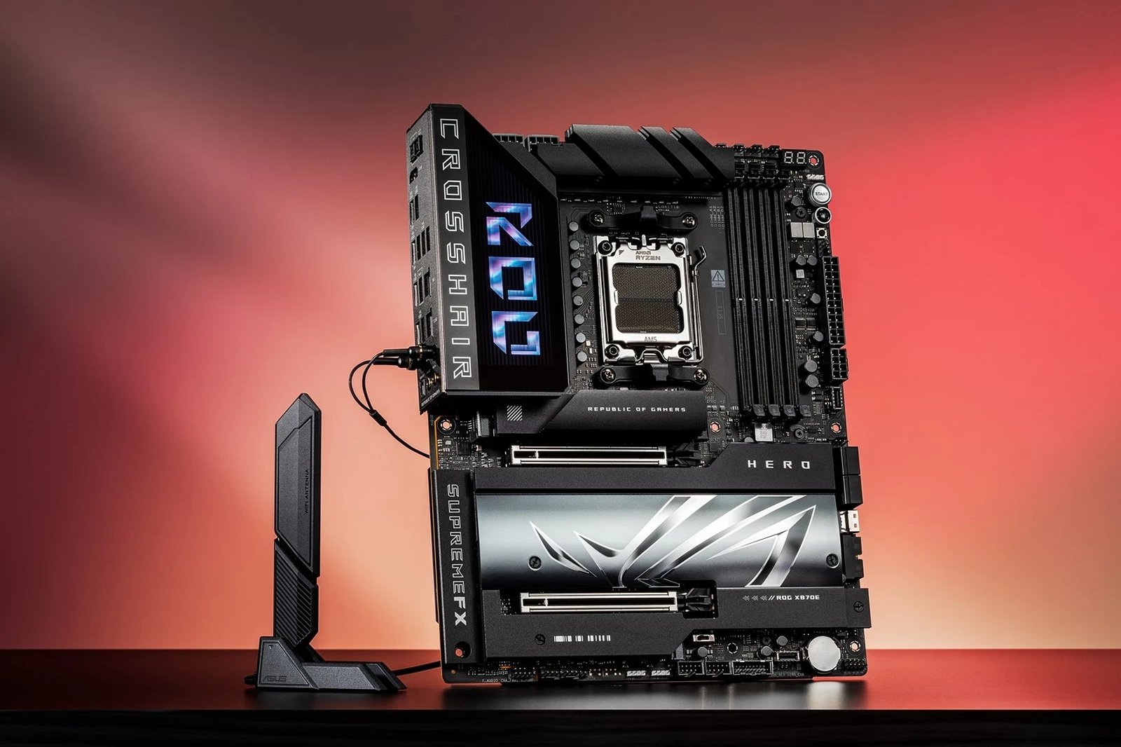 Pllakë amë ASUS ROG CROSSHAIR X870E HERO, Socket AM5, ATX Pllakë amë ASUS ROG CROSSHAIR X870E HERO, Socket AM5, ATX
