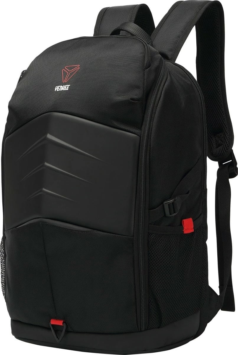 Çantë shpine për laptop YENKEE YBB 1503 SHIELD, 15.6", e zezë/kuqe