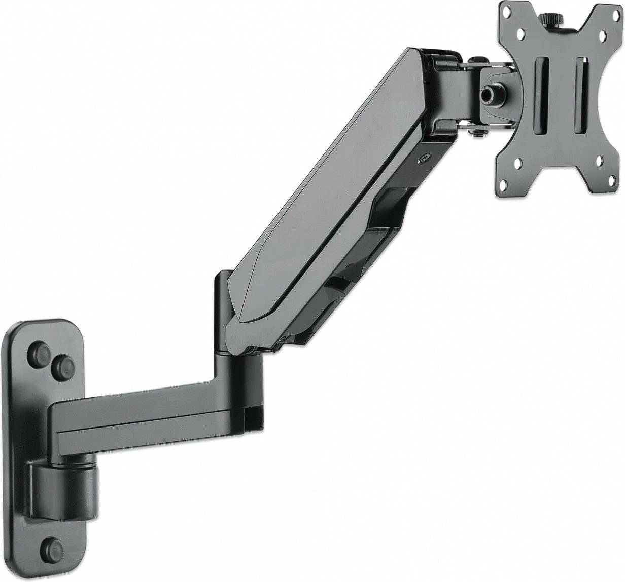 Mbajtëse muri për TV/monitor Manhattan 461610, 17-32 inç, gas spring, e zezë