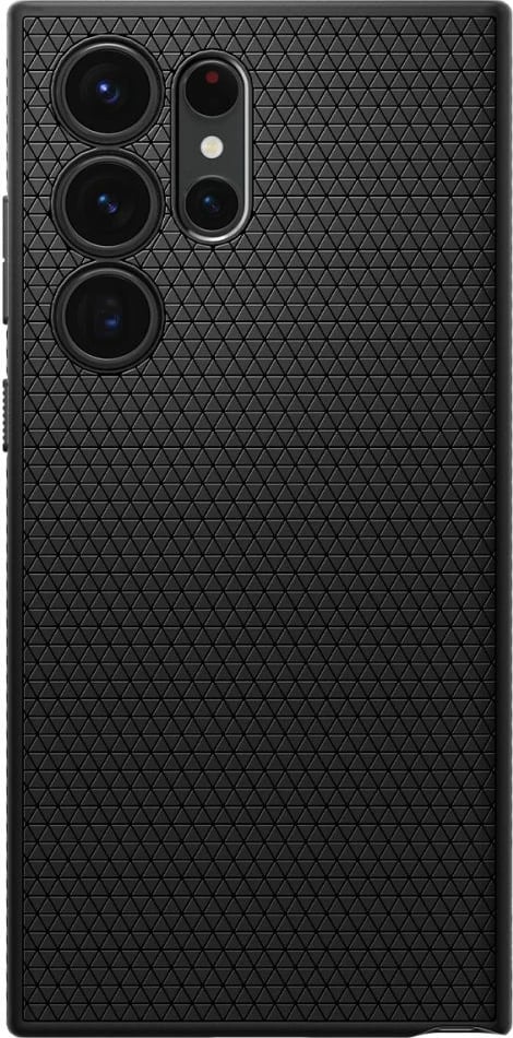 Mbështjellës Spigen Liquid Air për Samsung Galaxy S23 Ultra, Mat i zi