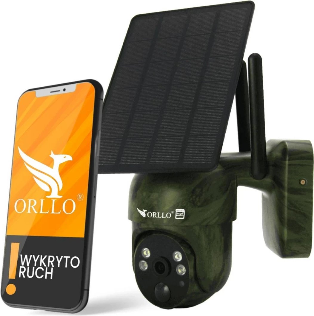 Kamerë IP Orllo Wireless 4G LTE me panel diellor, ORLLO TZ1 MORO