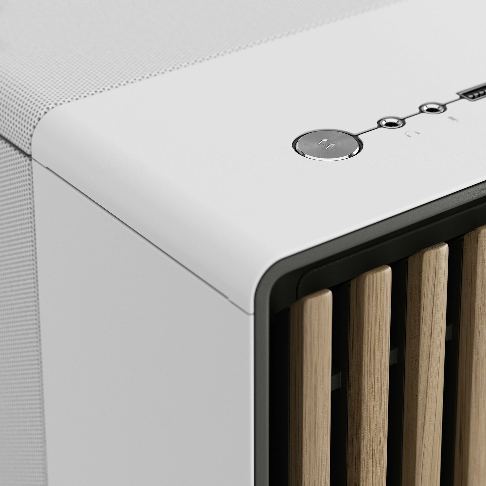 Kasë Fractal Design FD-C-NOR1X-03, Midi Tower, PC, White Kasë Fractal Design FD-C-NOR1X-03, Midi Tower, PC, White