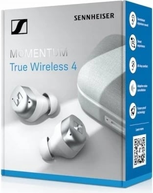 Kufje Sennheiser Momentum True Wireless 4 MTW4 të bardha