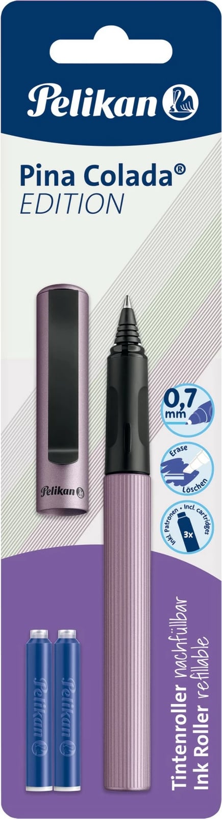 Stilolaps Pelikan Pina Colada Edition, 0.7mm, ngjyra të përziera, klip, rimbushës