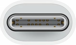 Adapter Apple USB-C në Lightning MUQX3ZM/A, i bardhë