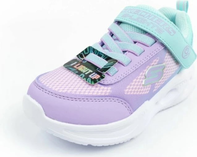 Atlete fëmijësh Skechers, vjollcë e kaltër