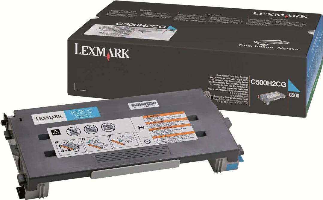 Toner Lexmark C500 ORINK, C500H2CG, High Yield, Cyan, 1-pack