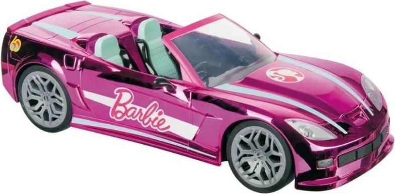 Makine lodër me telekomandë Barbie Dream Car, MALIK 63619, rozë