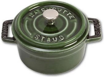 Enë gize Staub Mini Cocotte 10cm, 0.25L, jeshile