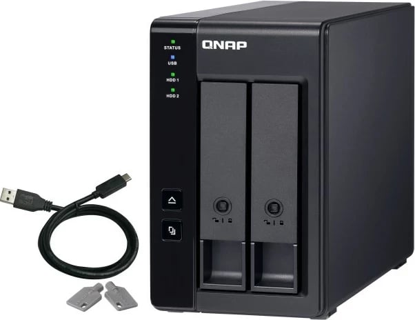 Njësi zgjerimi QNAP TR-002, e zezë