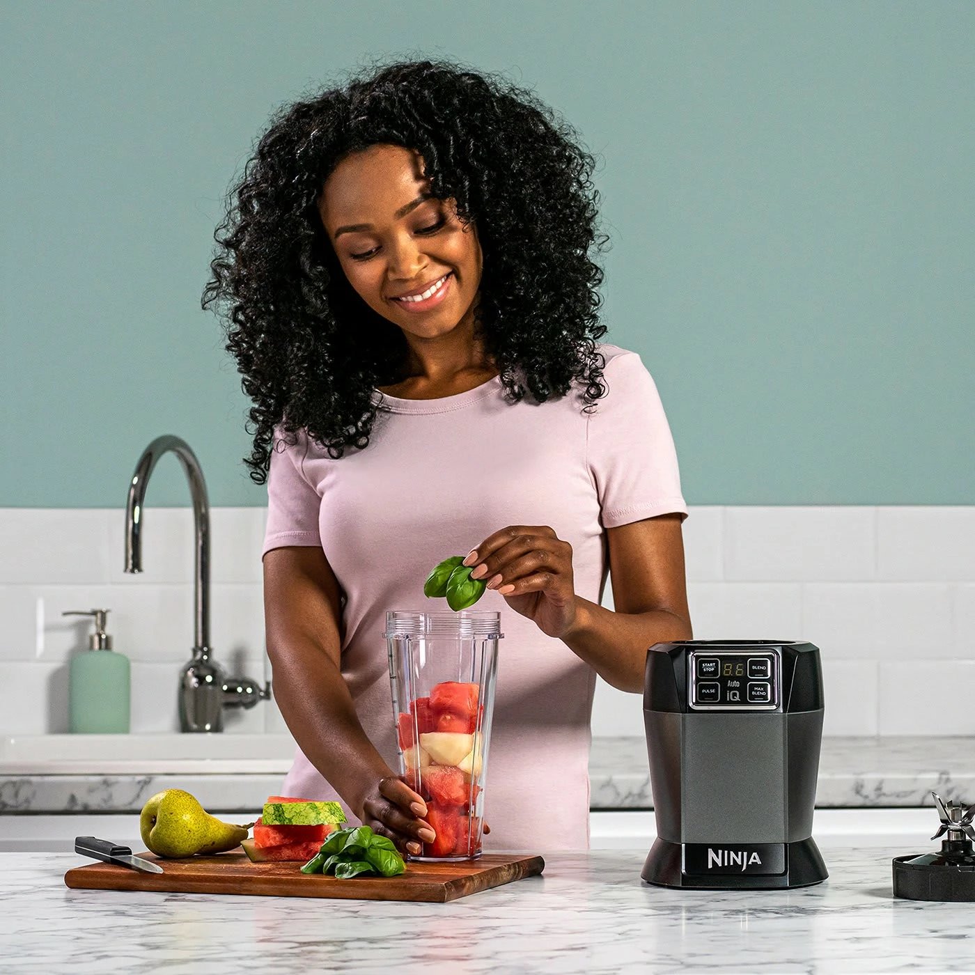 Blender Ninja BN495, 0.7 L, 1000 W, Anthracite