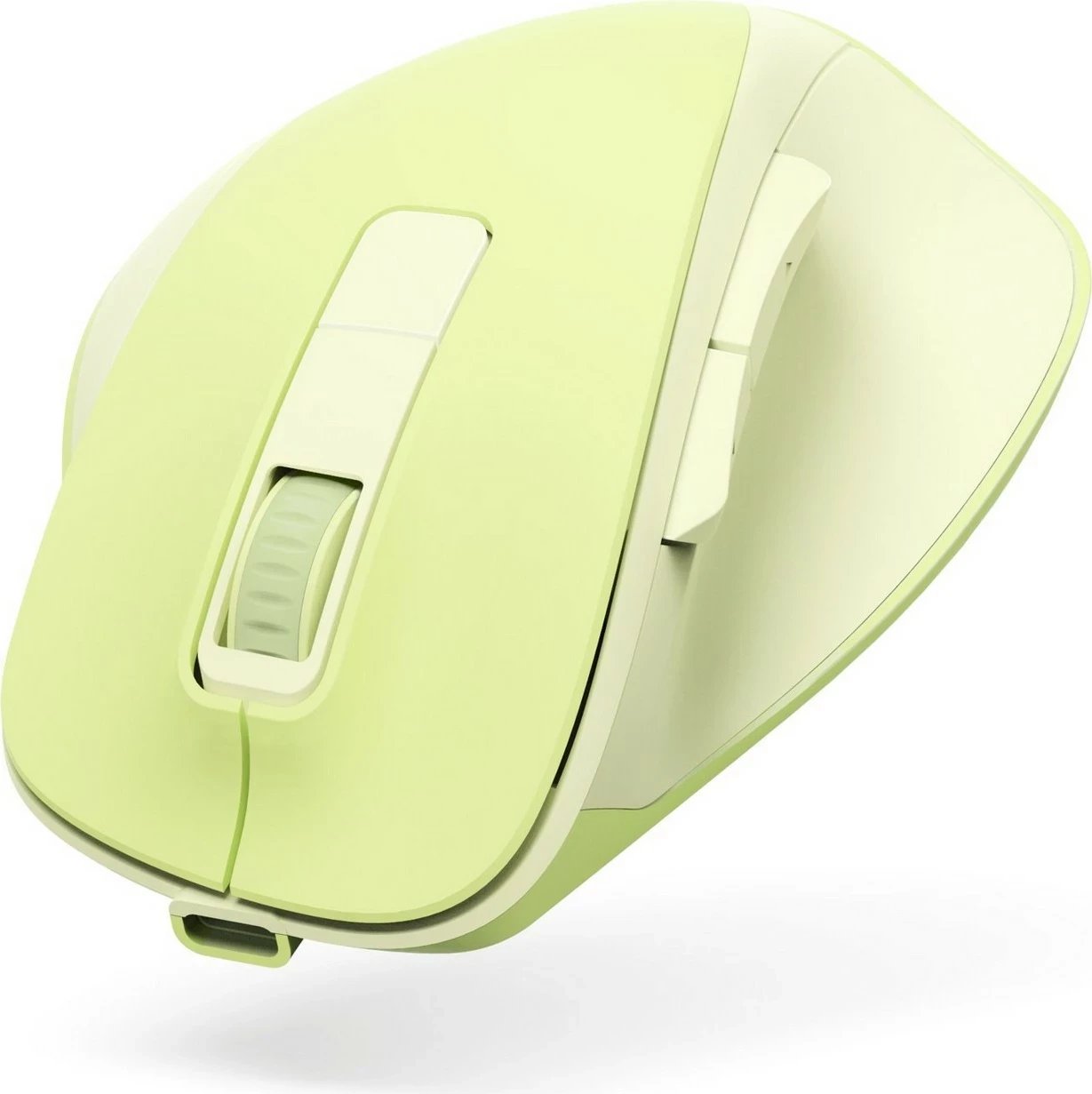 Maus Hama WM-500 ergonomik, wireless, 6 butona, e gjelbër