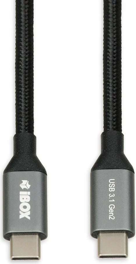 Kabllo USB Type-C iBOX IKUMTC31G2, 1m, E zezë