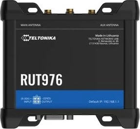 Router Teltonika RUT976Redcap, 5G, 4 porte Gigabit, 2 SIM, i zi