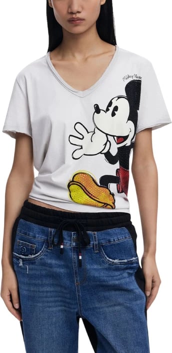 Maicë Desigual për femra, gri
