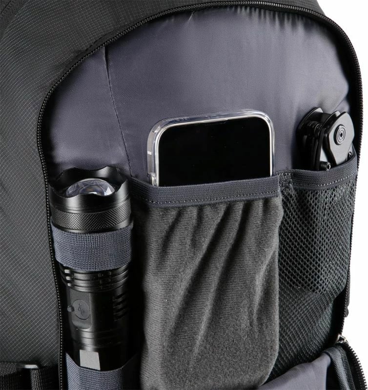 Çantë shpine hiking Nils Extreme, e zezë