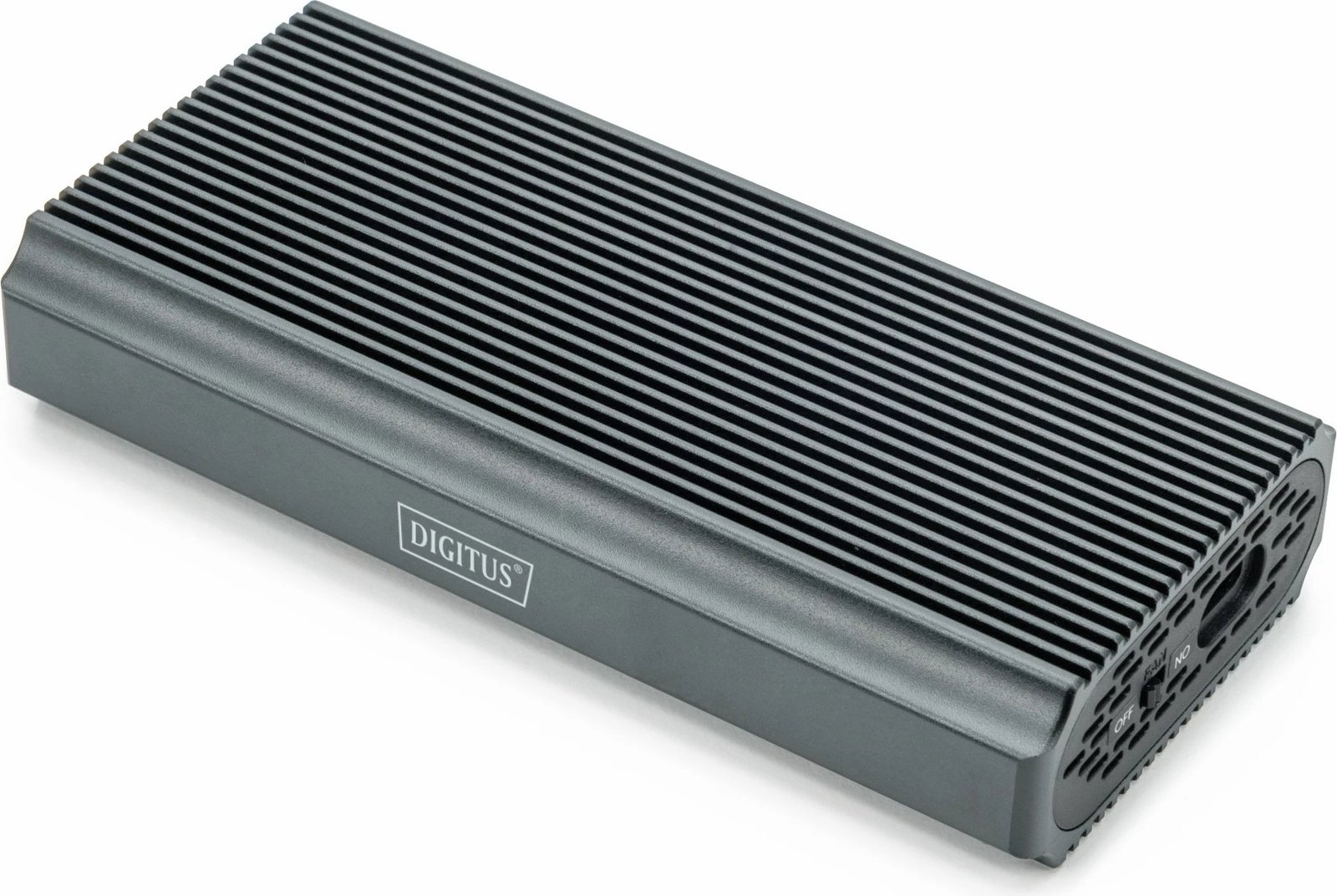 Kasë SSD Digitus USB M.2 NVMe, 8TB, USB4 Gen 2x2, gri