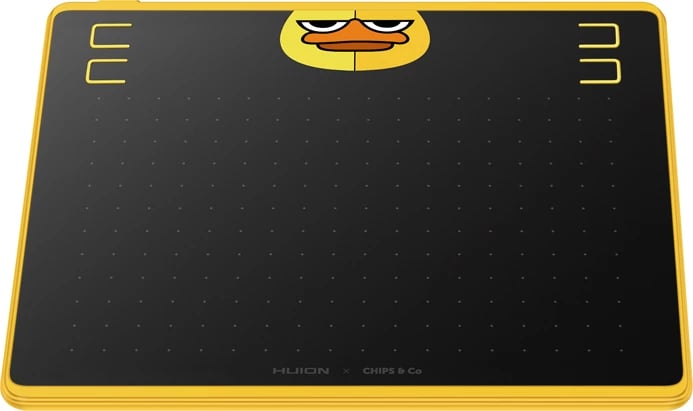 Tablet grafik Huion HS64 SE, 160x102 mm, 8192 nivele presioni, i verdhë