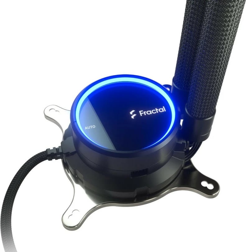 Ftohës i lëngshëm Fractal Design Celsius+ S36 Prisma, ARGB, 3 ventilatorë, i zi