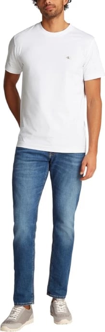 Maicë për meshkuj Calvin Klein Jeans, e bardhë