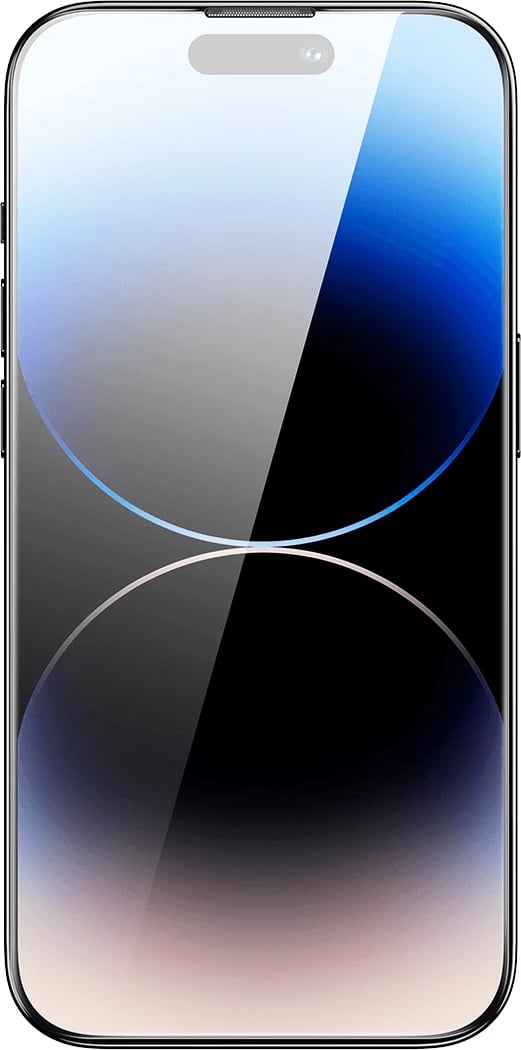 Mbrojtës ekrani xham i temperuar Baseus për iPhone 14 Pro Max, 0.4mm, Transparent, me set montimi