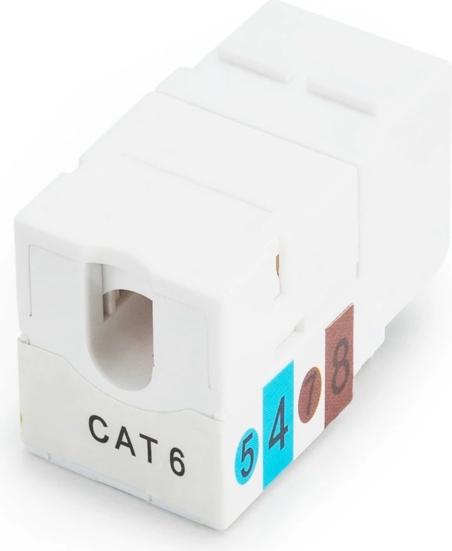 Jack rrjeti Digitus Cat6 RJ45 në LSA, i bardhë
