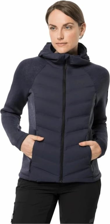 Jakne për femra Jack Wolfskin, e zezë