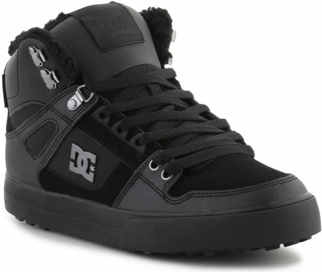 Atlete për meshkuj DC, Pure high-top wc wnt, të zeza