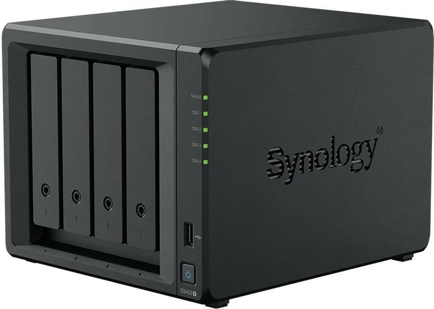 NAS Synology DS423+, 8TB (2x 4TB), 2GB RAM, 2.0 GHz, i zi