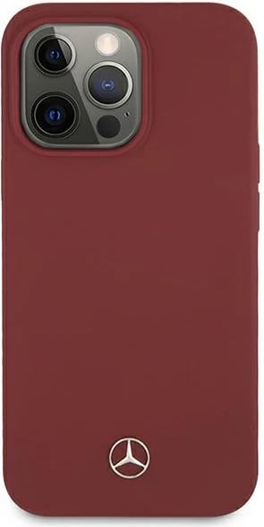 Mbështjellës Mercedes MEHCP13LSILRE për iPhone 13/13 Pro 6.1", Silikon, Kuq