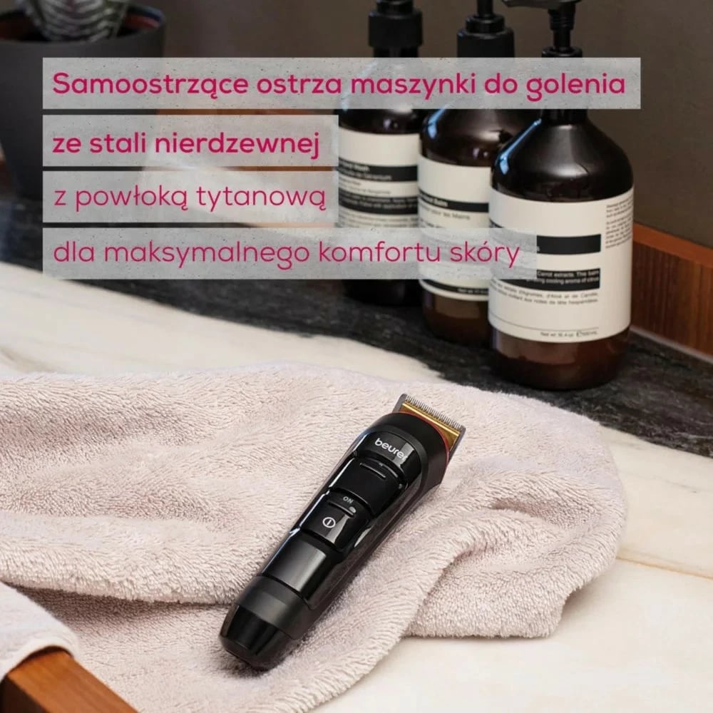 Makinë rroje Beurer MN4X për mjekër, e zezë Makinë rroje Beurer MN4X për mjekër, e zezë