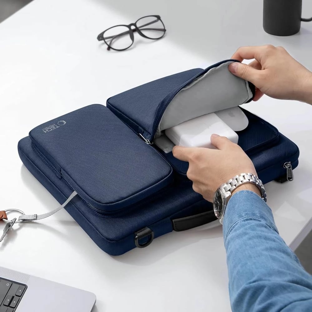 Çantë laptopi Tech-Protect Defender Bag 13-14", kaltër