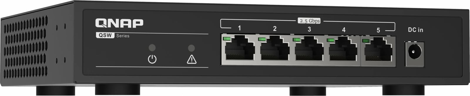 Switch QNAP QSW-1105-5T, 5 porte 2.5GbE, i zi