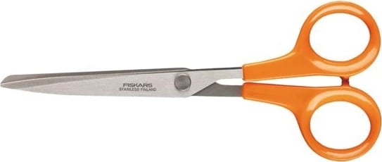 Gërshërë Fiskars 1000816, 170 mm, prerje e drejtë, çelik inox, portokalli