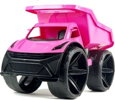 Kamion basculues lodër, Wader, Maximus 64060, 59 cm, plastikë, rozë