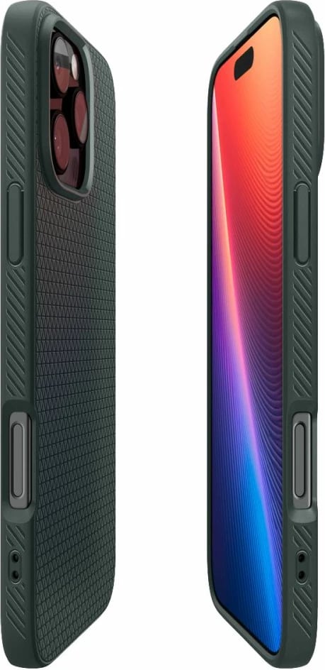 Mbështjellës Spigen Liquid Air për iPhone 16 Pro, Gjelbër