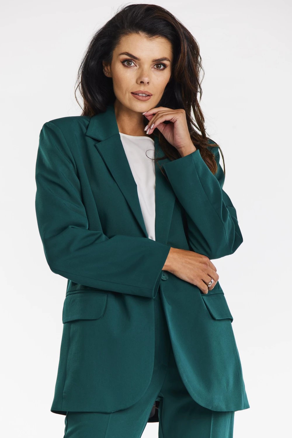 Jakne awama model 200567, e gjelbër
