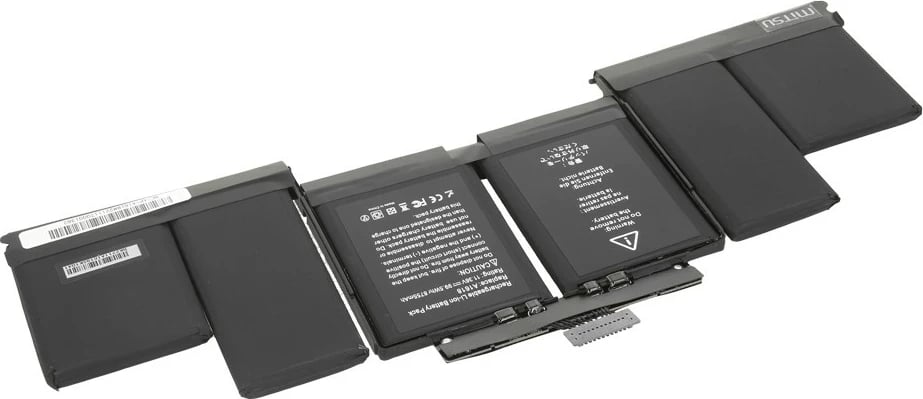 Bateri Mitsu BC/AP-A1618 për MacBook Pro 15 Retina A1398, 8755 mAh, 6 qeliza
